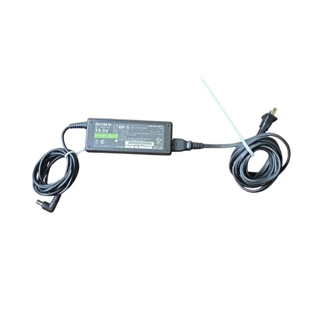 ✅ Genuine Sony OEM Power Supply AC Adapter 19.5V VGP-AC19V19 Cord Laptop Vaio F3